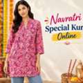 INR 549,  Affordable Navratri Special Kurti Online For Festive Style