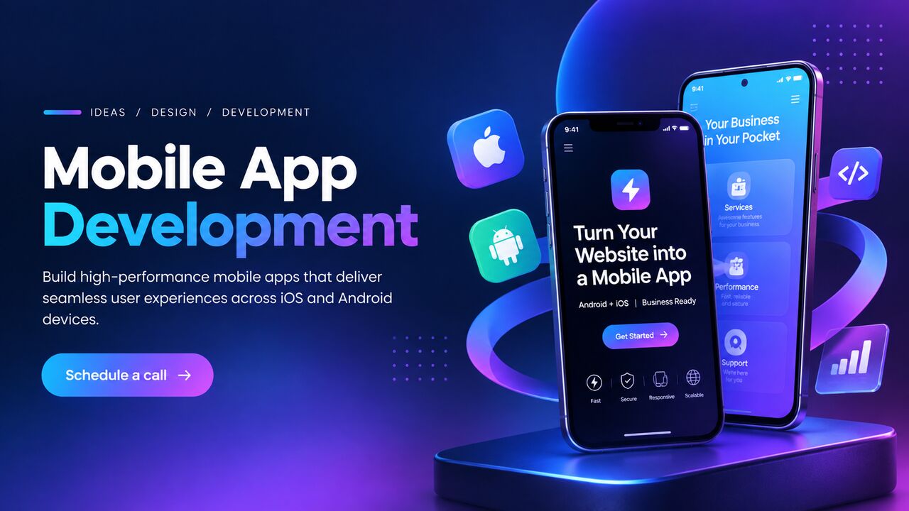 Mumbai, Graphic Design, Mobile App Development Services For Android & IOS