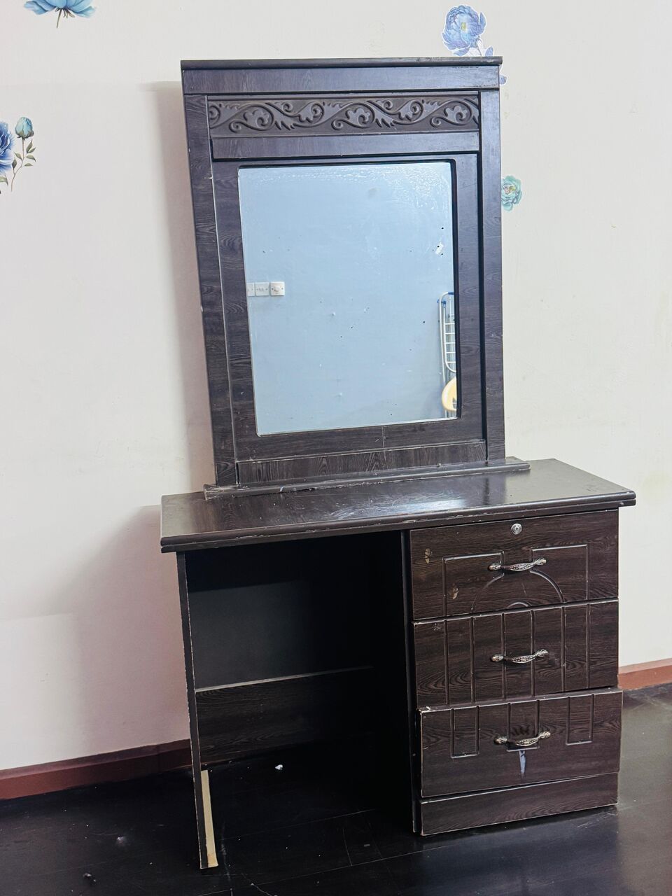 Manama, Furniture, BHD 68,  1 King Size Bed & Single Bed With Mattress, Night Stand, Dressing Table, 3 Door Cupboard.