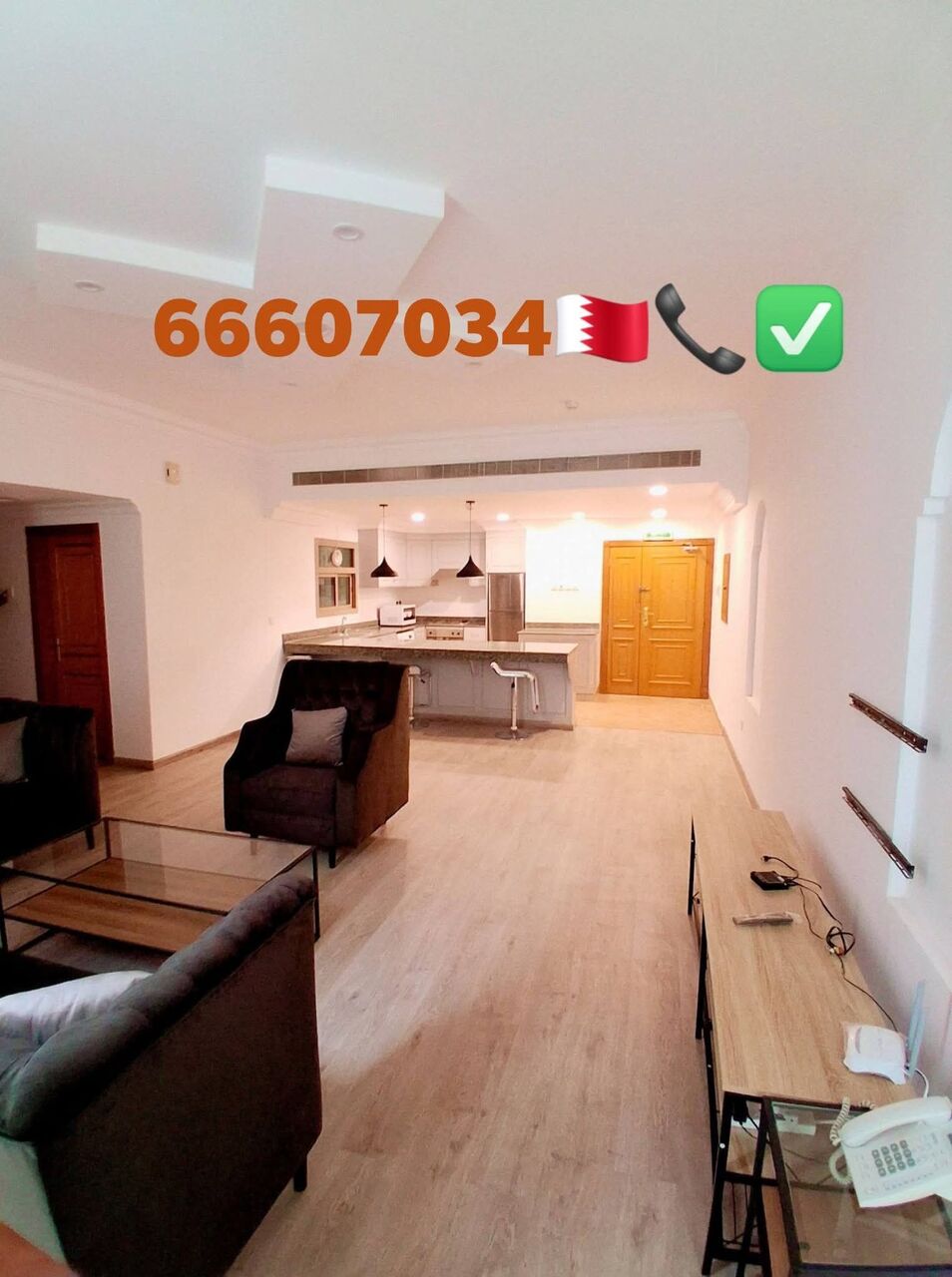 Sanabis, Real Estate For Sale, BHD 400,  1 BR,  One-bedroom Apartment With Living Room And Two Bathrooms For Rent In Sanabis