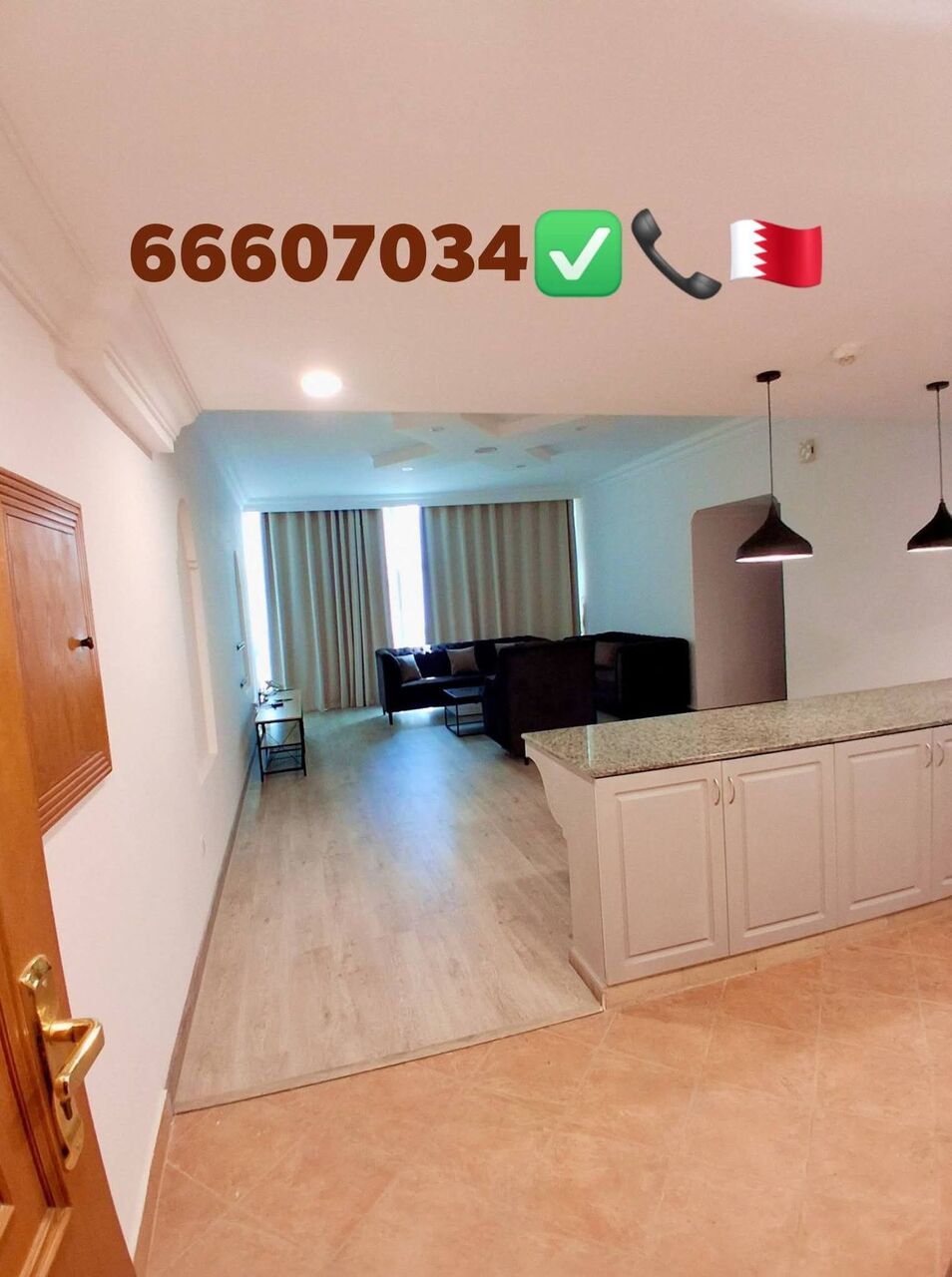Sanabis, Real Estate For Sale, BHD 400,  1 BR,  One-bedroom Apartment With Living Room And Two Bathrooms For Rent In Sanabis