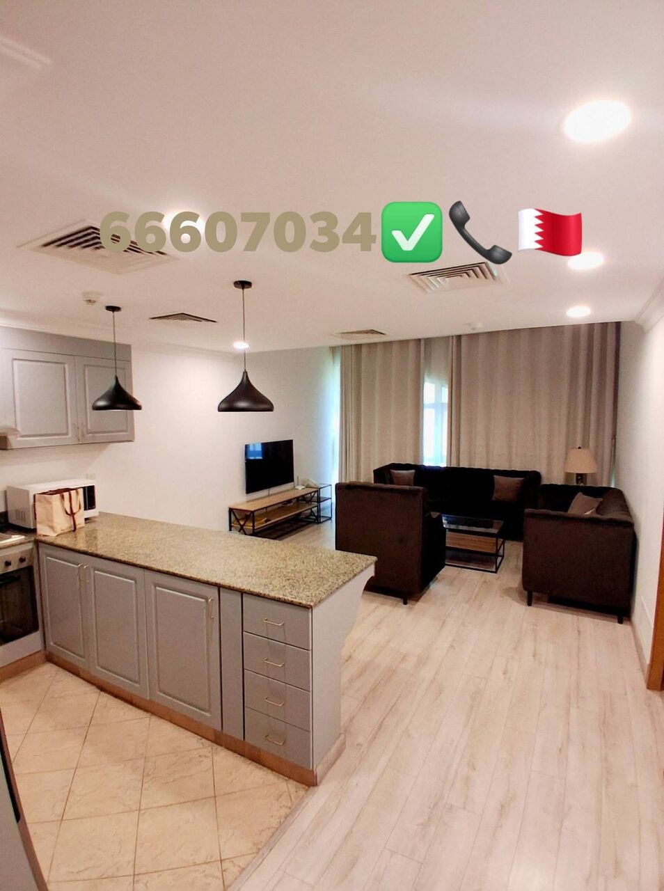 Sanabis, Real Estate For Sale, BHD 400,  1 BR,  One-bedroom Apartment With Living Room And Two Bathrooms For Rent In Sanabis