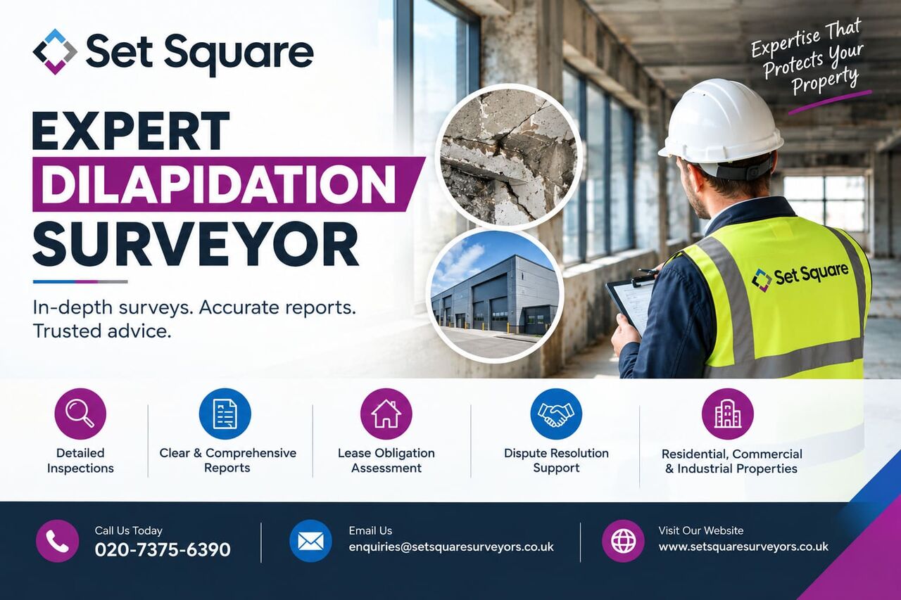 London, Real Estate, Expert Dilapidation Surveyor | Reliable Commercial Property Advice