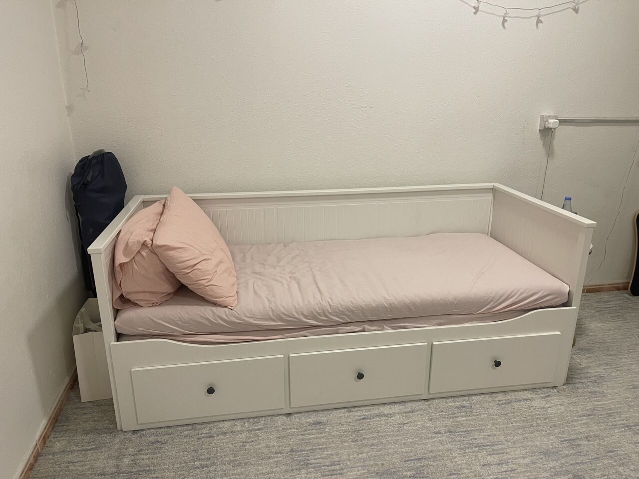 Riyadh, Furniture, SAR 1000,  Ikea Convertible Bed-Single Or Double With 3 Storage Drawers