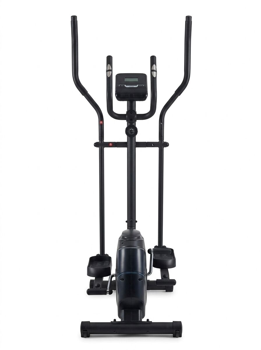 Al Yarmouk, Sporting Goods, SAR 600,  Compact Home Elliptical Cross Trainer Machine &ndash; Adjustable Resistance & Digital Display