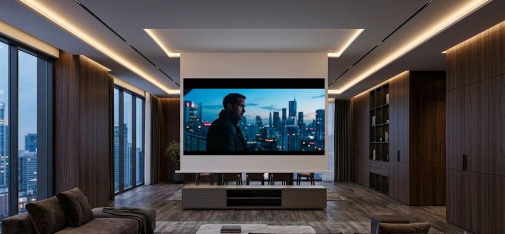 Dwarka, Business, Projection Screen In India For Home Theatre & Cinema | Nano Theatre