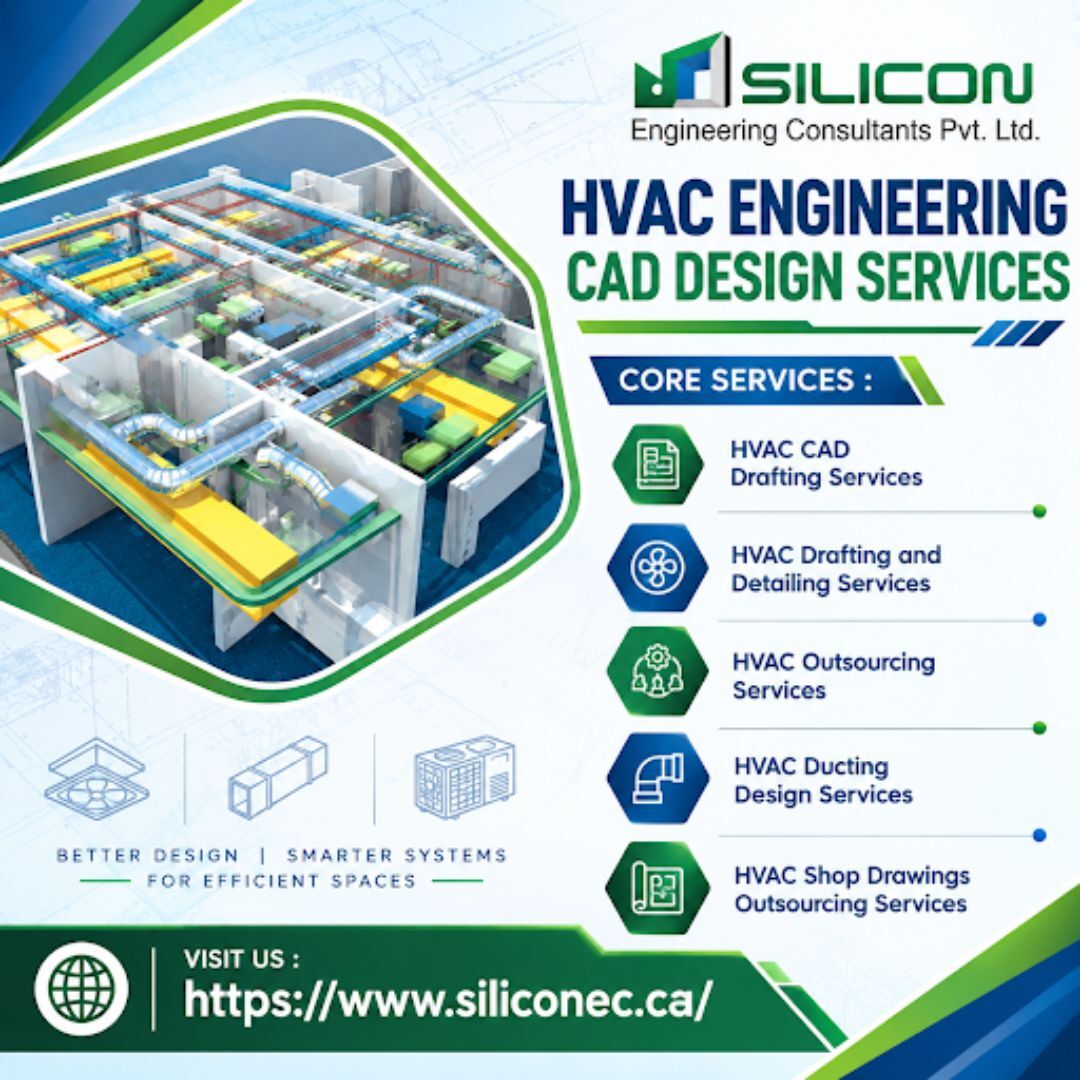 Edmonton, Construction, HVAC Engineering CAD Design Services For Connected Design Workflows