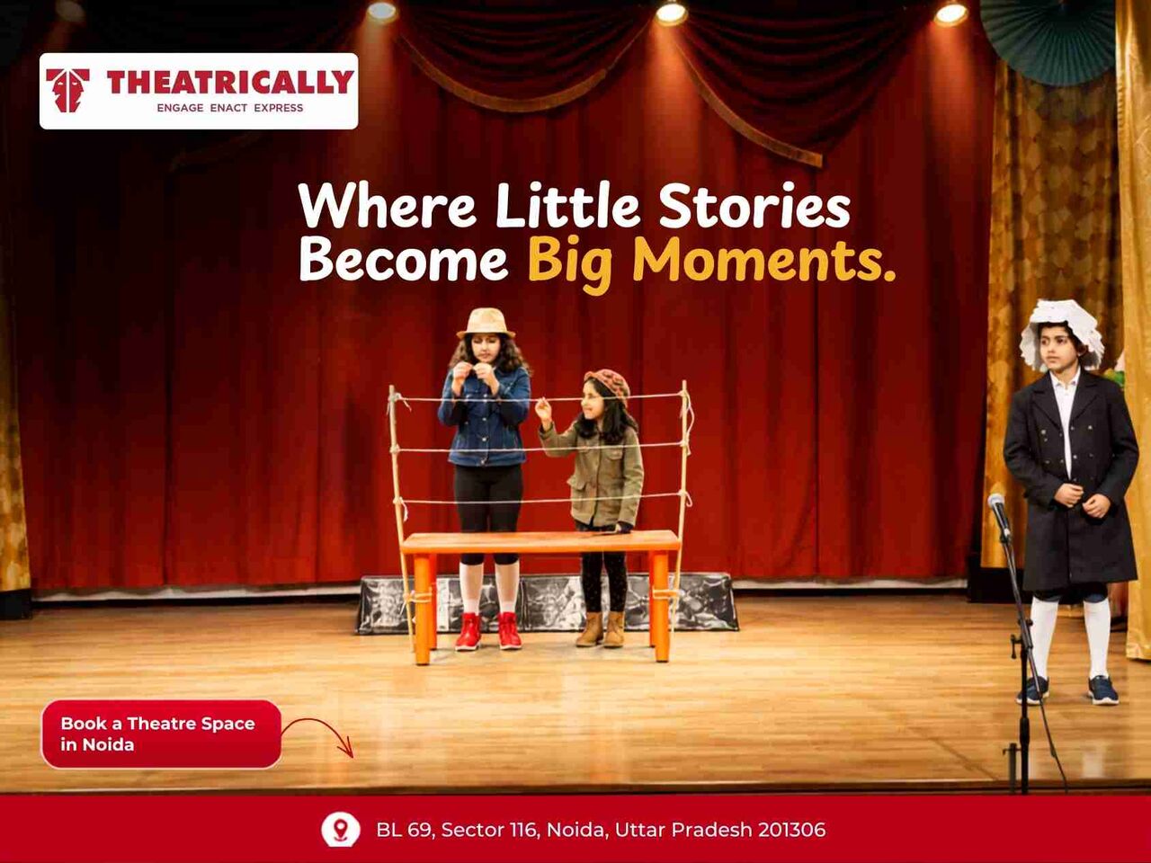 Noida, Event Planning, Private Theatre Space In Noida For Your Next Production