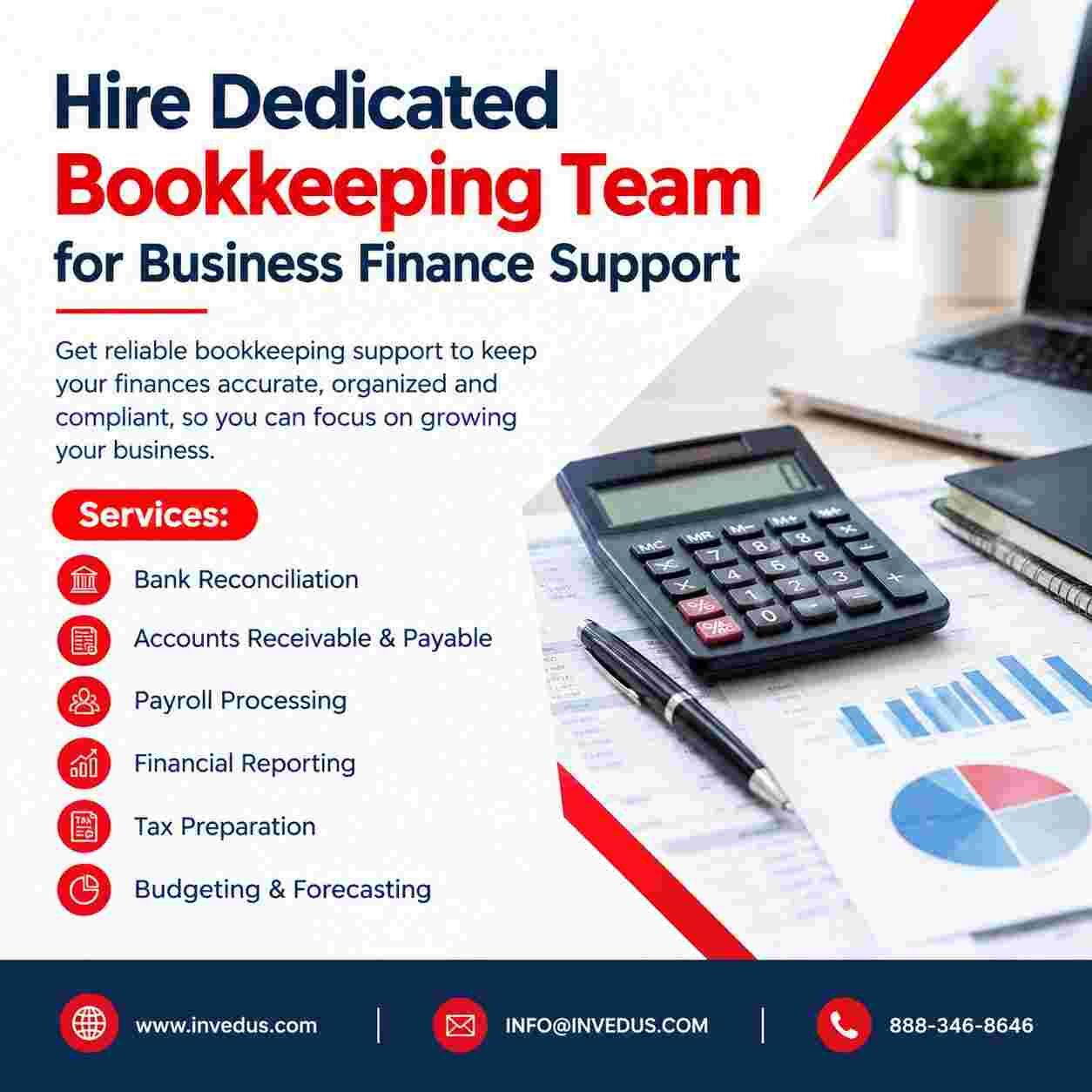 New York, Financial, Hire Dedicated Bookkeeping Team For Professional Support