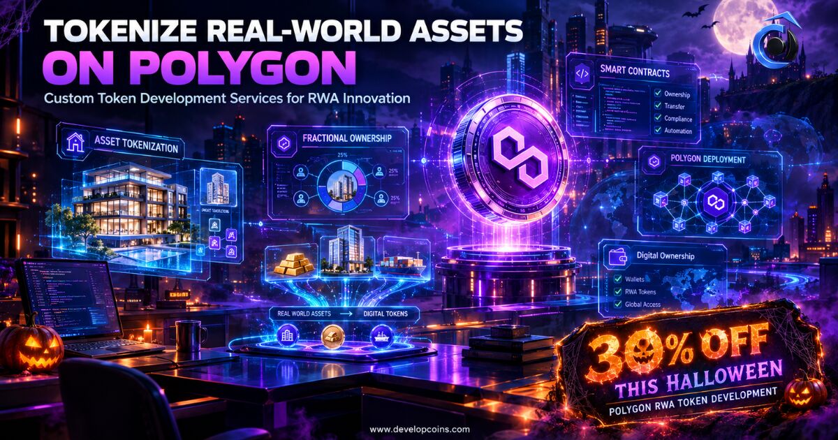 Paris, Financial, Tokenize Real-World Assets On Polygon - Save Up To 30% This Halloween