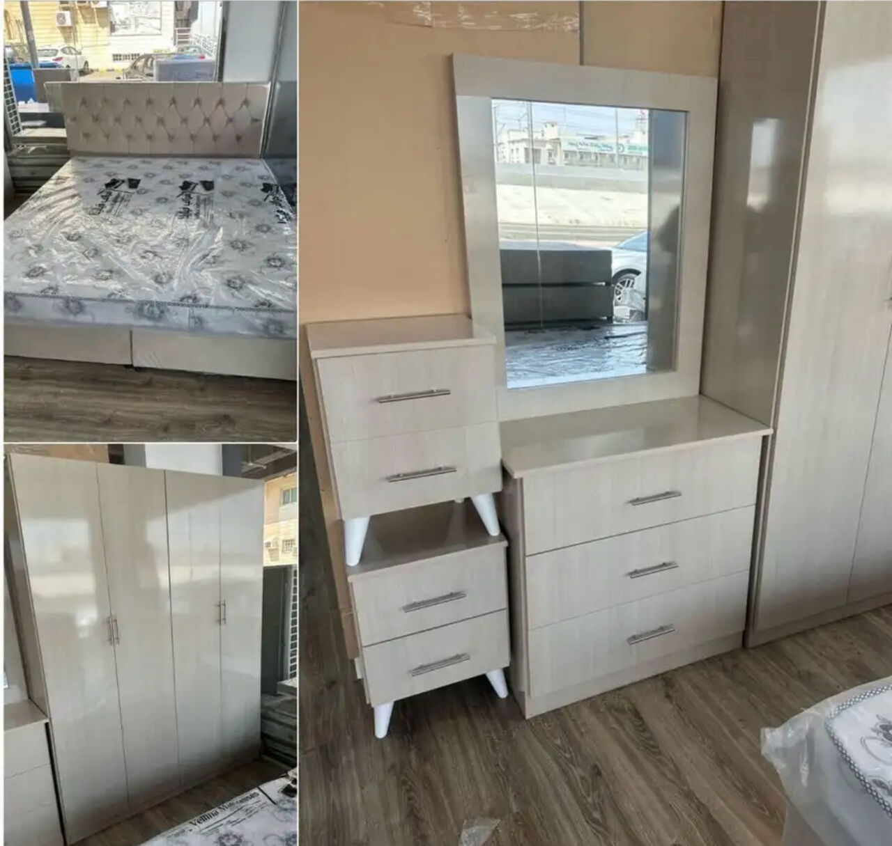 Jeddah, Furniture, SAR 1699,  Stylish & Modern Bedroom Set &ndash; Premium Quality Furniture