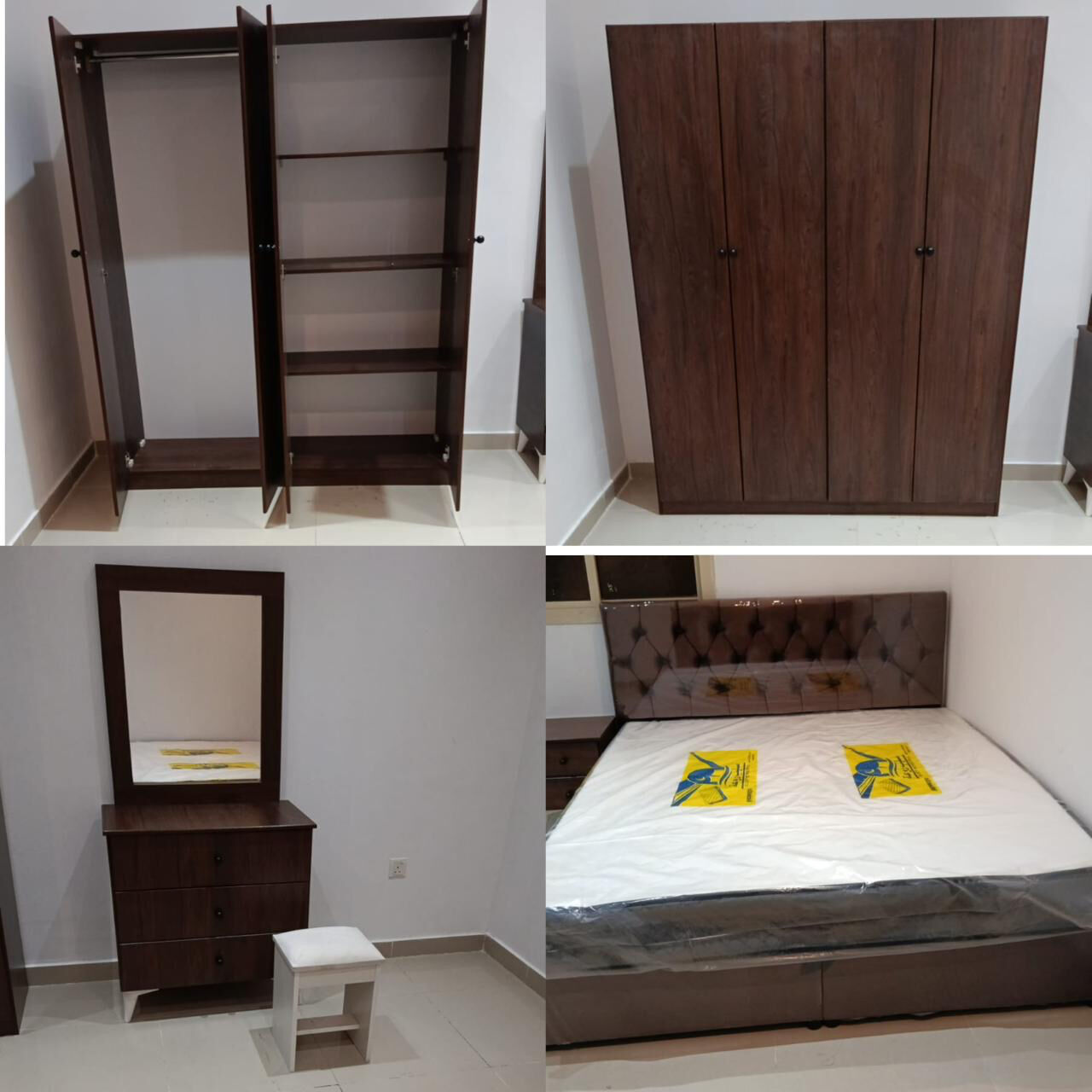 Jeddah, Furniture, SAR 1699,  Stylish & Modern Bedroom Set &ndash; Premium Quality Furniture
