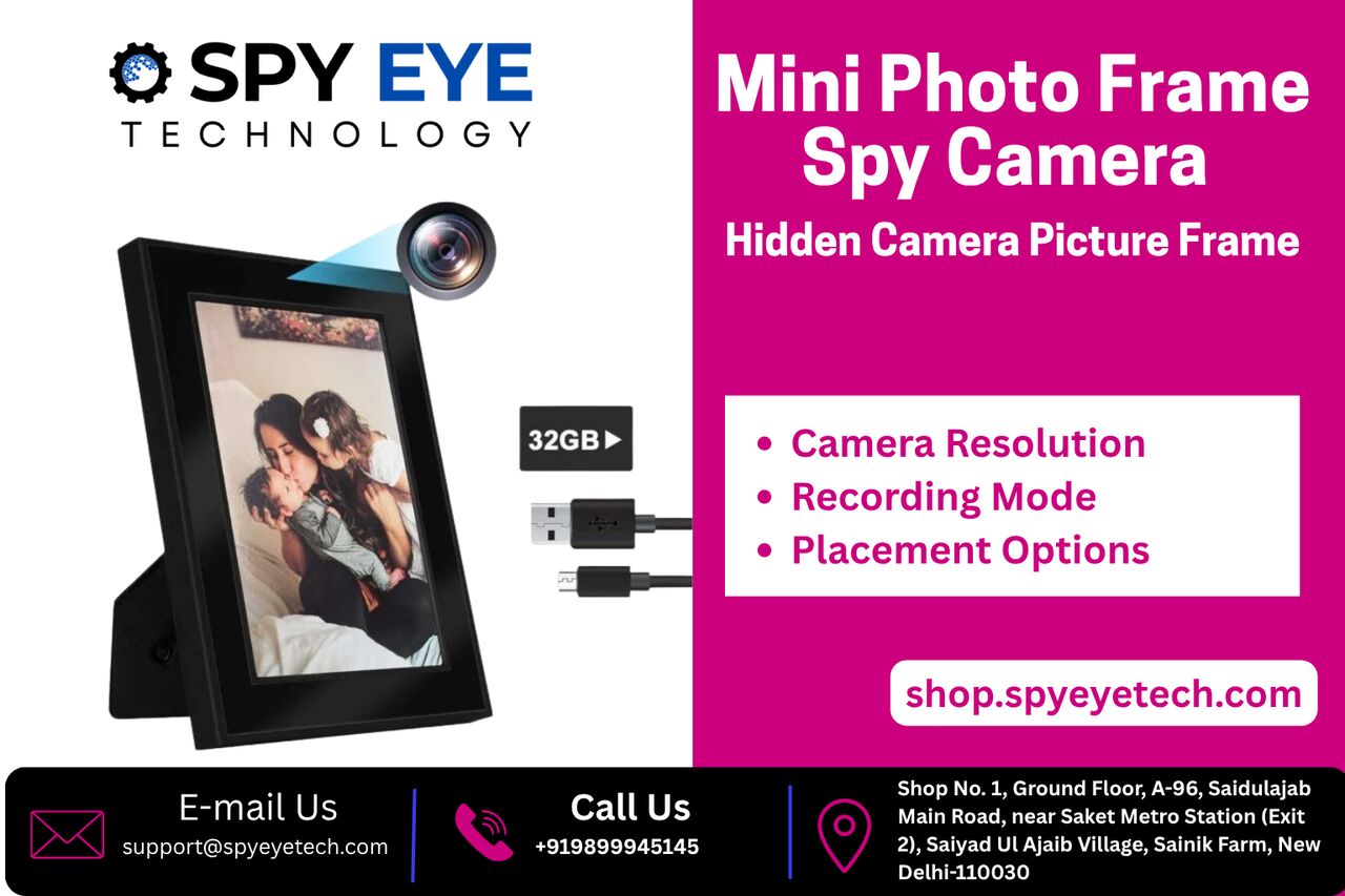New Delhi, Electronics, INR 11499,  Mini Picture Frame Camera With HD Video Recording