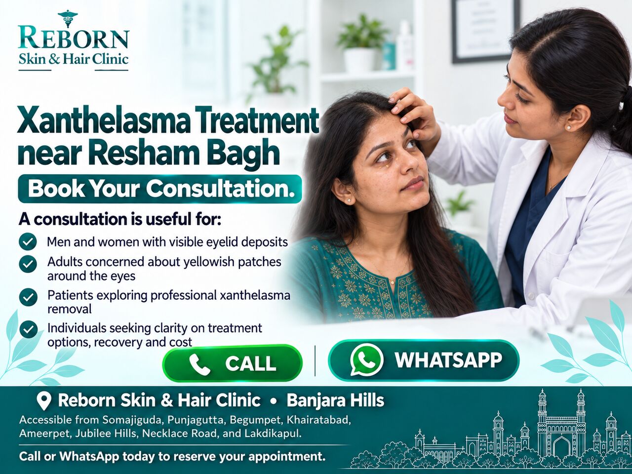Hyderabad, Health & Beauty Items, INR 2000,  Xanthelasma Removal Near Resham Bagh &mdash; Know Your Options Before You Decide