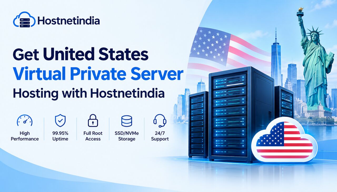 New York, Technical, Get United States Virtual Private Server Hosting With Hostnetindia