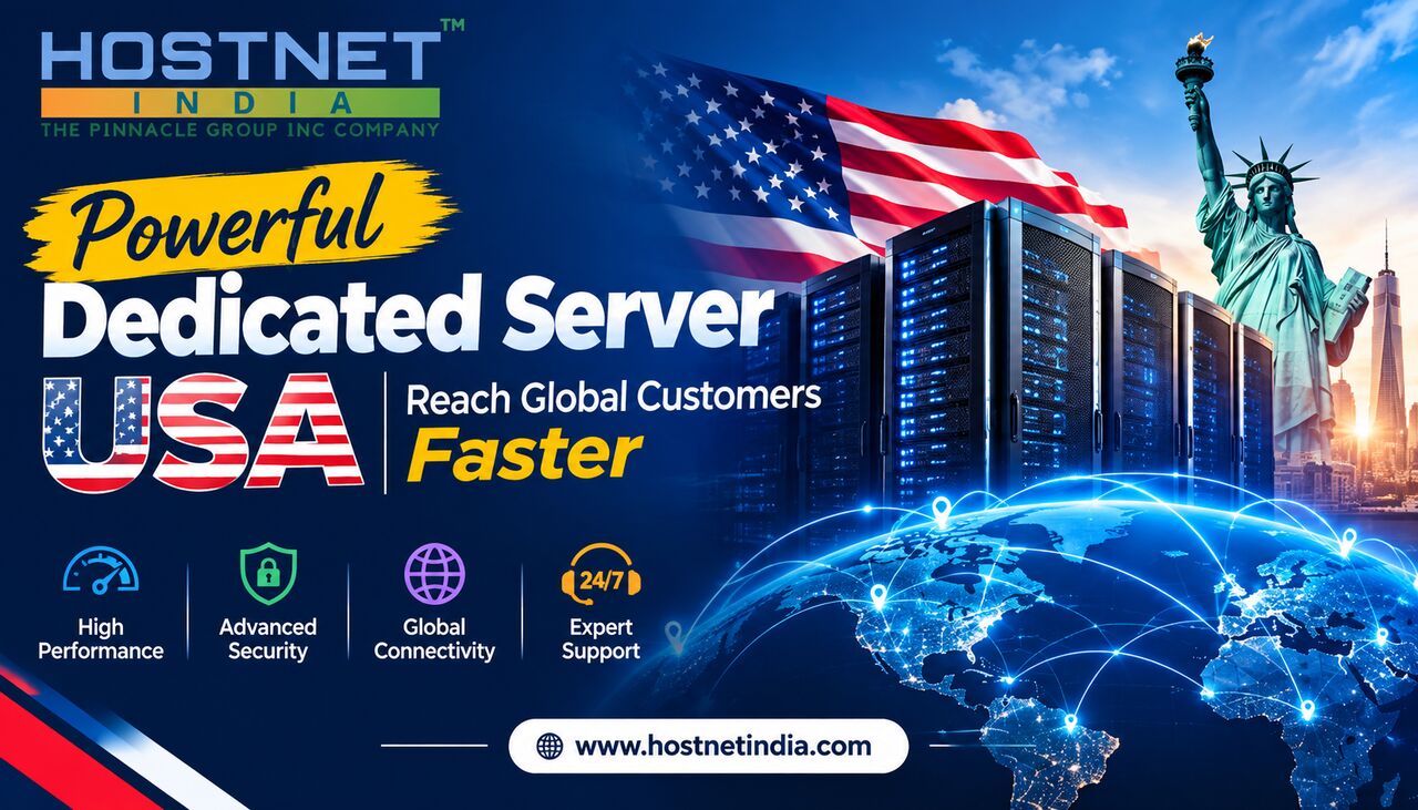 Mumbai, Computer, Powerful Dedicated Server USA Reach Global Customers Faster | Hostnetindia