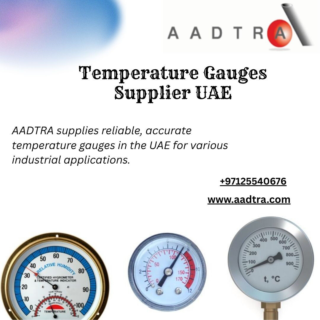 Abu Dhabi, Industrial Machinery, Temperature Gauges Supplier UAE