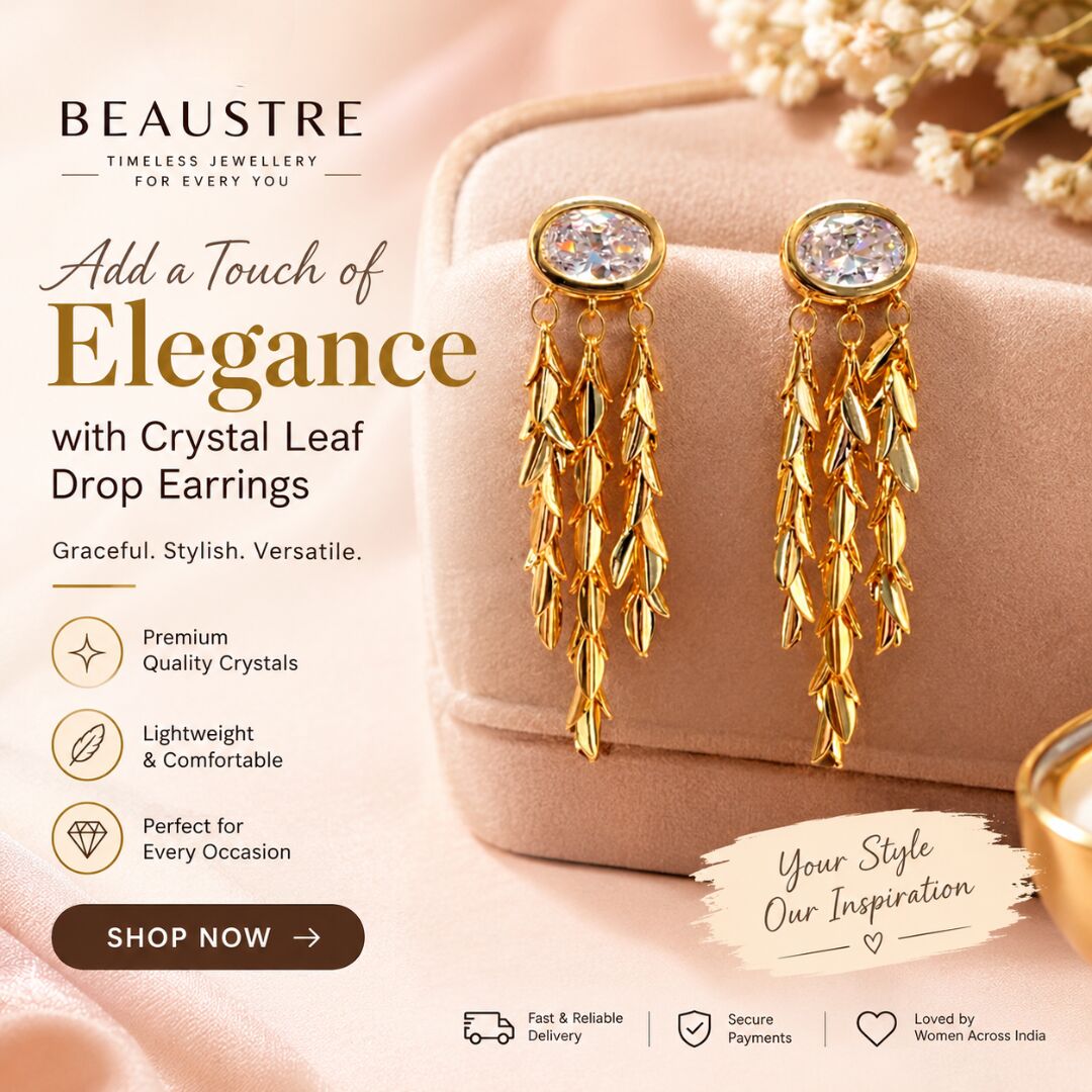 New Delhi, Jewelry, INR 1099,  Buy Premium Earrings For Women Online In India