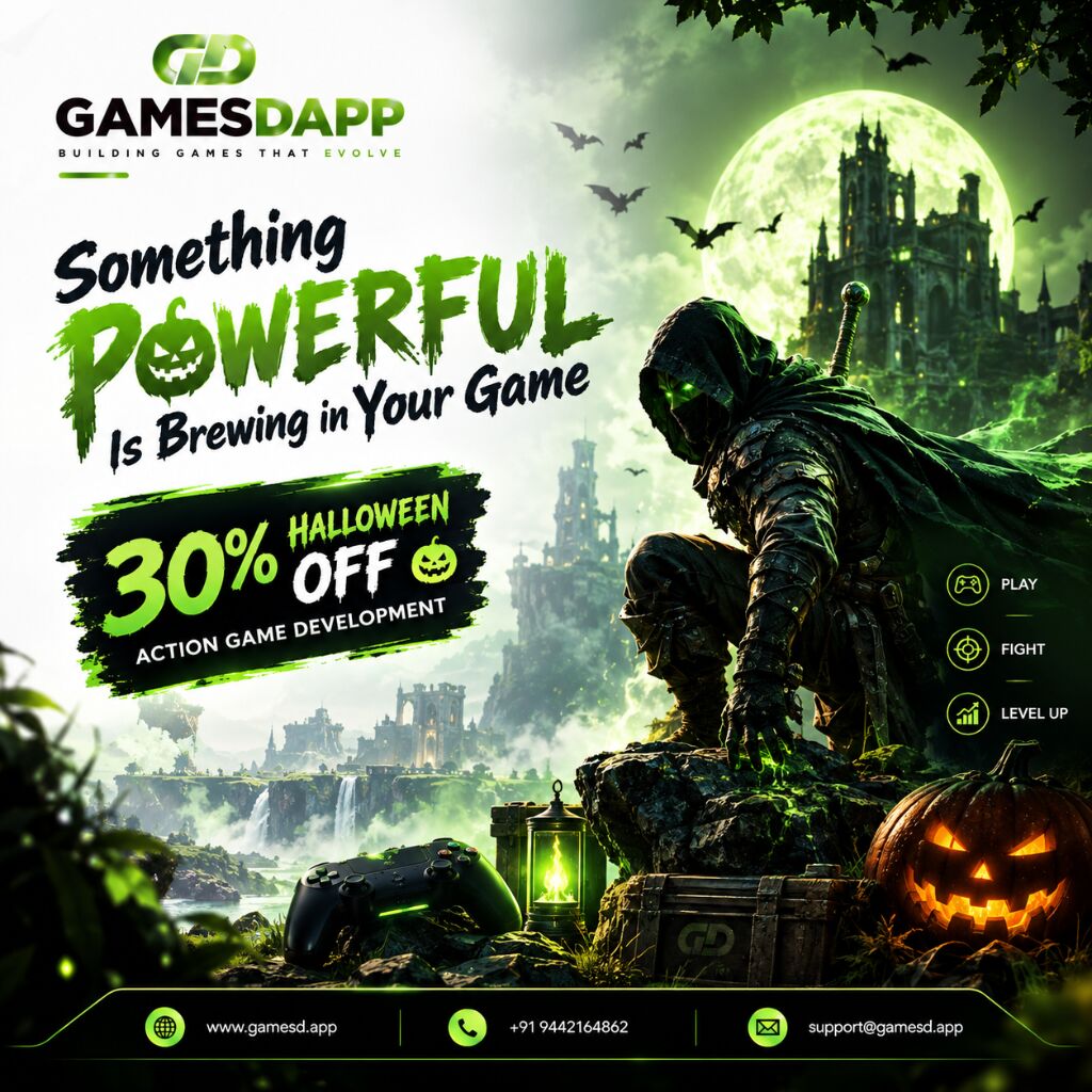 Dubai, Business, Build Your Next Action Game With 30% OFF This Halloween