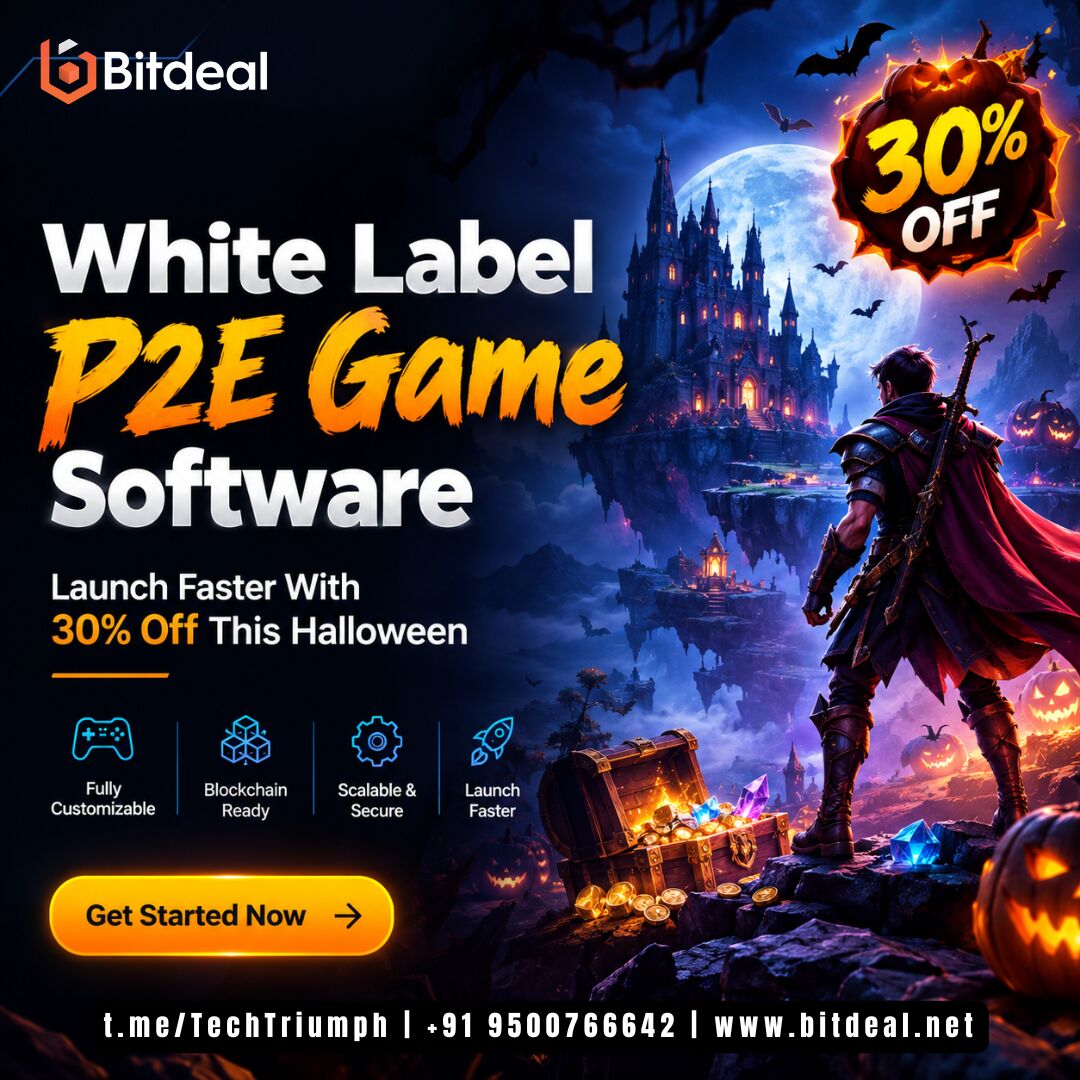 New York, Business, Looking For White Label P2E Game Software? Launch Faster With 30% Off This Halloween