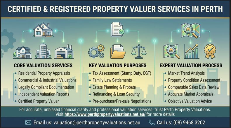 Perth, Real Estate, Certified & Registered Property Valuer Services In Perth