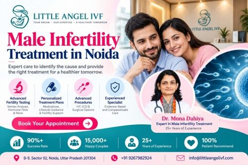 Noida, Health, Male Infertility Treatment Noida | Little Angel IVF