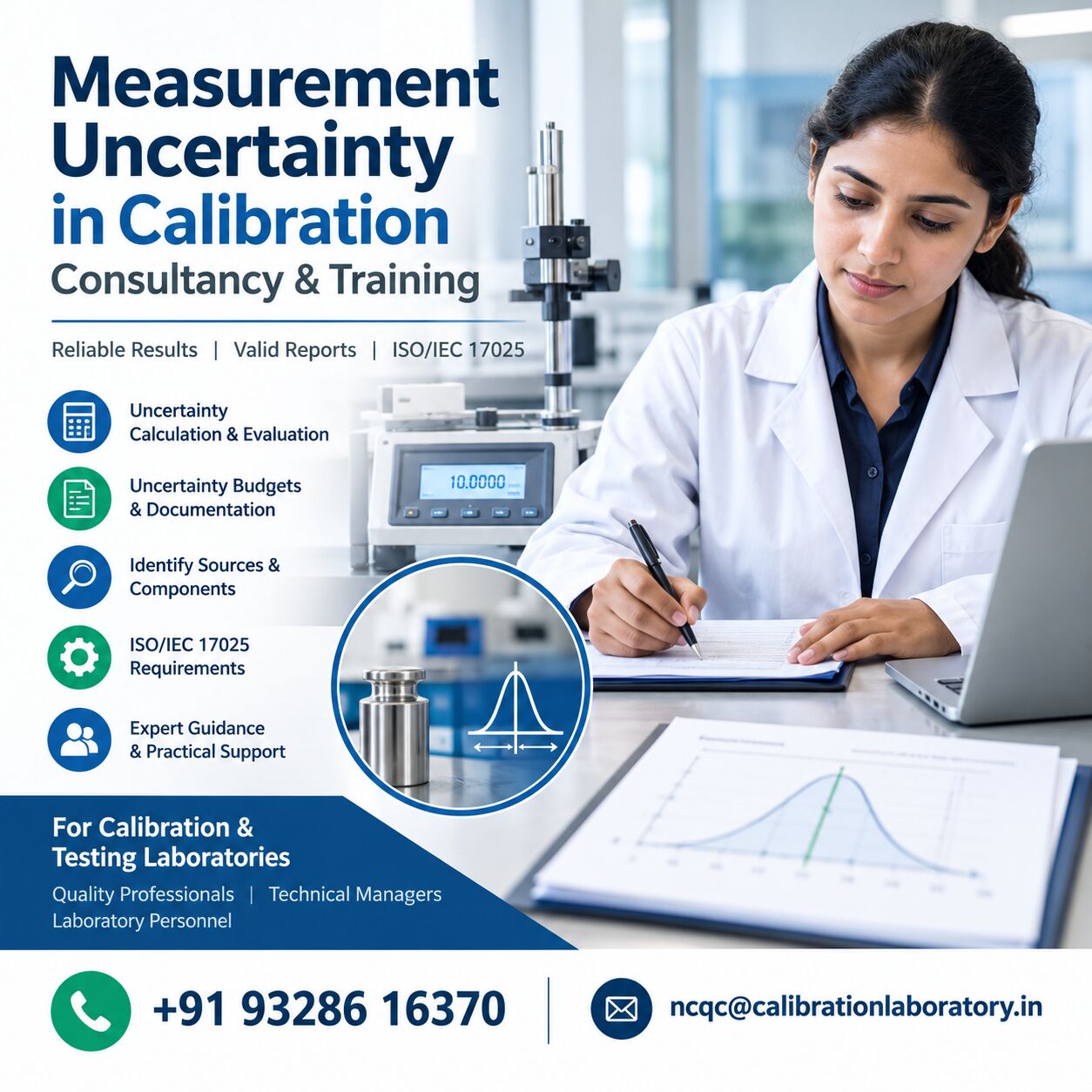 Ahmedabad, Business, Measurement Uncertainty In Calibration - Professional Consultancy & Training