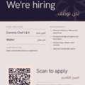 Waiter & Commis Chef