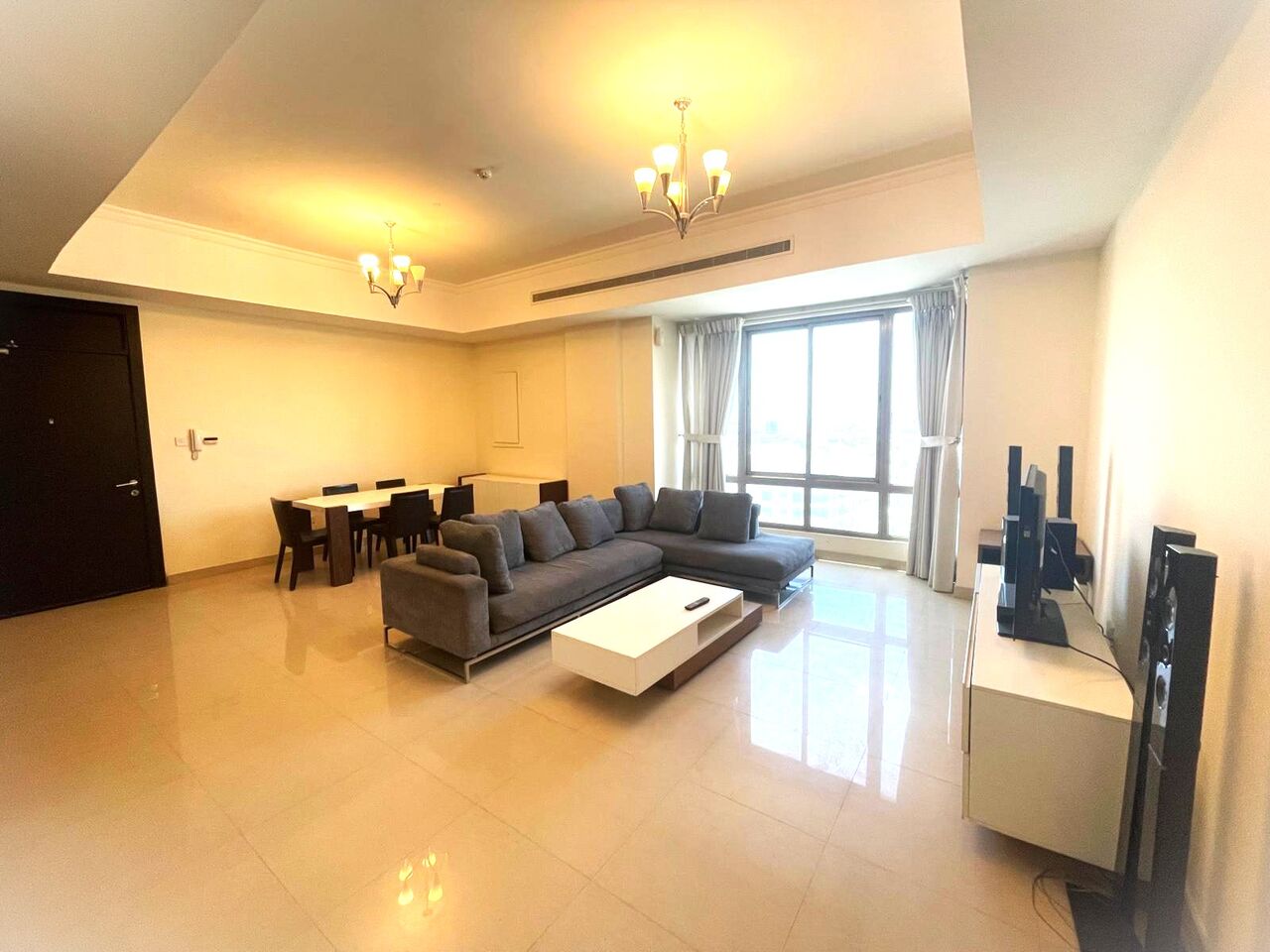 Adliya, Apartments, Flats, Houses & Villas, BHD 350/month,  Furnished,  2 BR,  95 Sq. Meter,  SPACIOUS | 3 BEDROOMS | FAMILY| GYM | ADLIYA