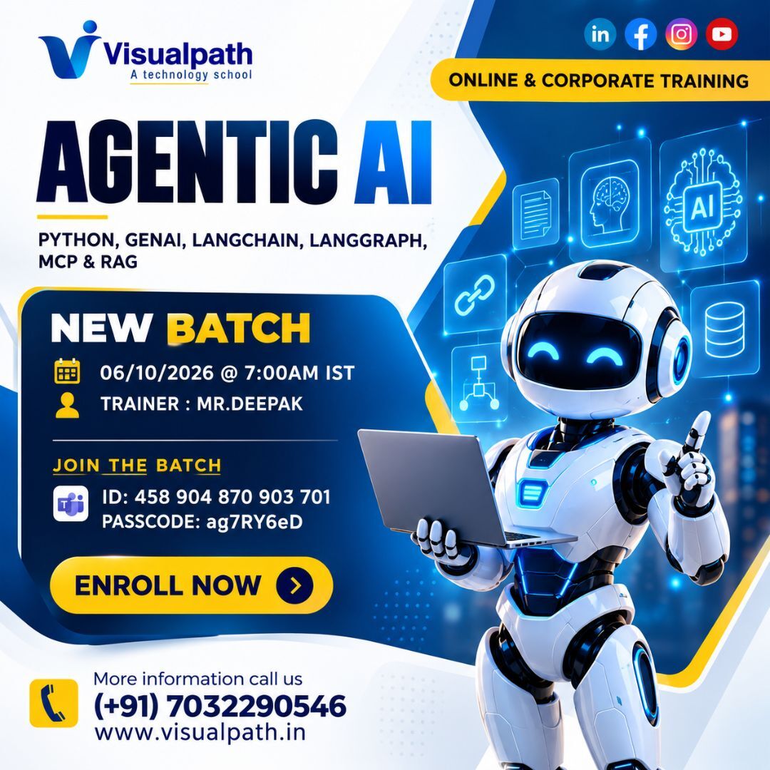 Hyderabad, Education, Agentic AI Training | Upcoming Online New Batch
