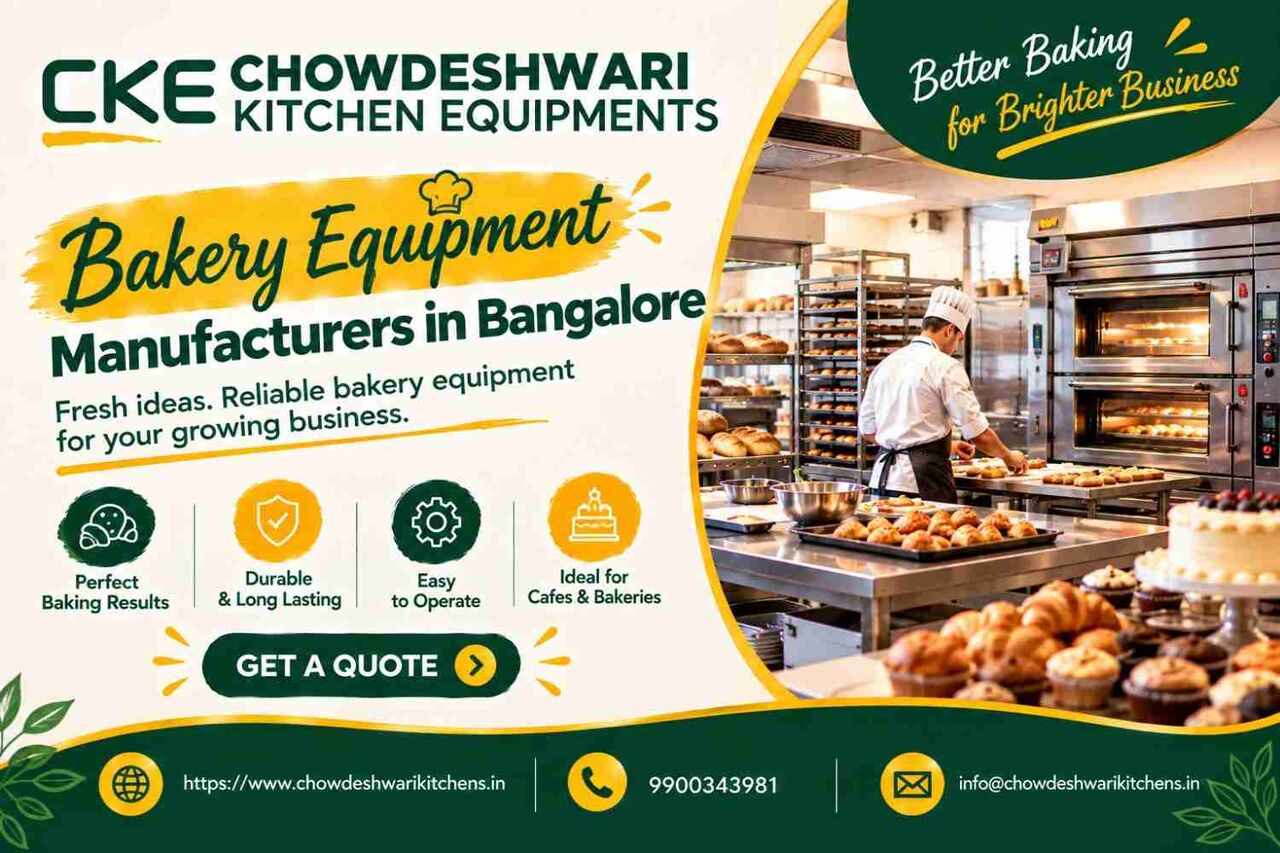 Bangalore, Household Items, Bakery Equipment Manufacturers In Bangalore