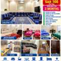 SAR 166/month,  FULLY FURNISHED FAMILY FLAT FOR RENT &ndash; RIYADH