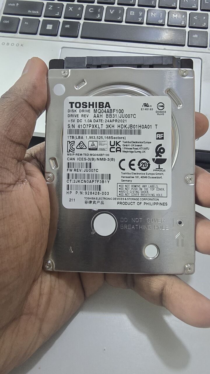 Al Aziziyah, Computers, SAR 230,  1TB Hard Disk For Sale