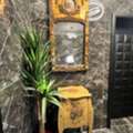 BHD 90,  Luxury Classic Mirror & Side Table Set