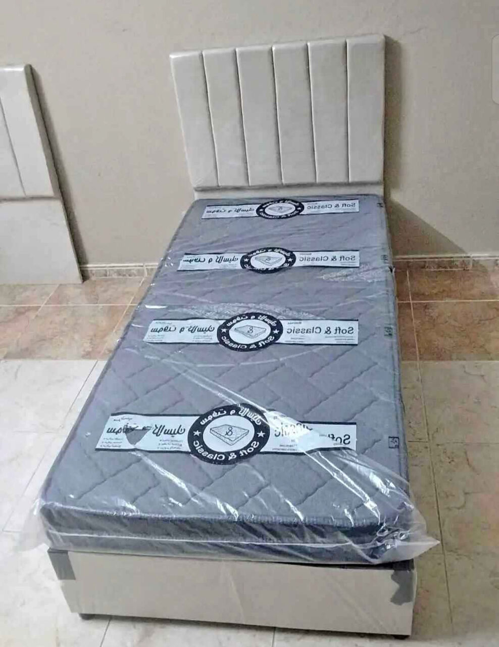 Jeddah, Furniture, SAR 10,  New Single Beds With Mattress Or Without Mattress At Low Price In Jeddah 0️⃣5️⃣4️⃣3️⃣2️⃣4️