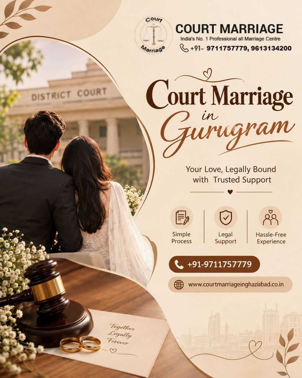 Gurugram, Business, Court Marriage In Gurugram &ndash; Professional Legal Assistance