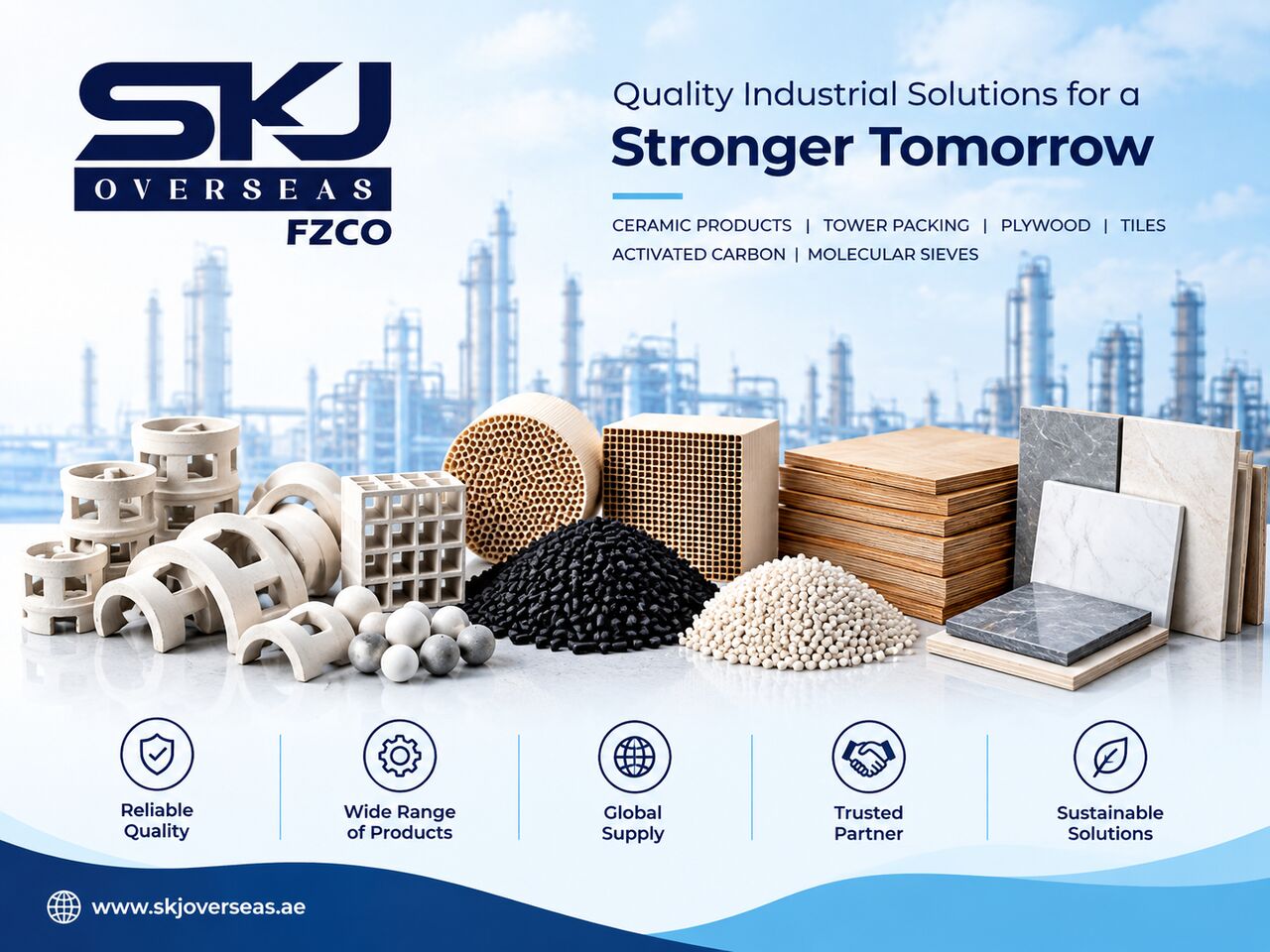 Dubai, Business, Ceramic Saddles Manufacturer For Customized Tower Packing Requirements