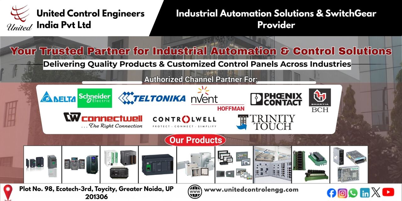 Greater Noida, Industrial Machinery, Industrial Automation Supplier India For Complete Factory & Control Solutions