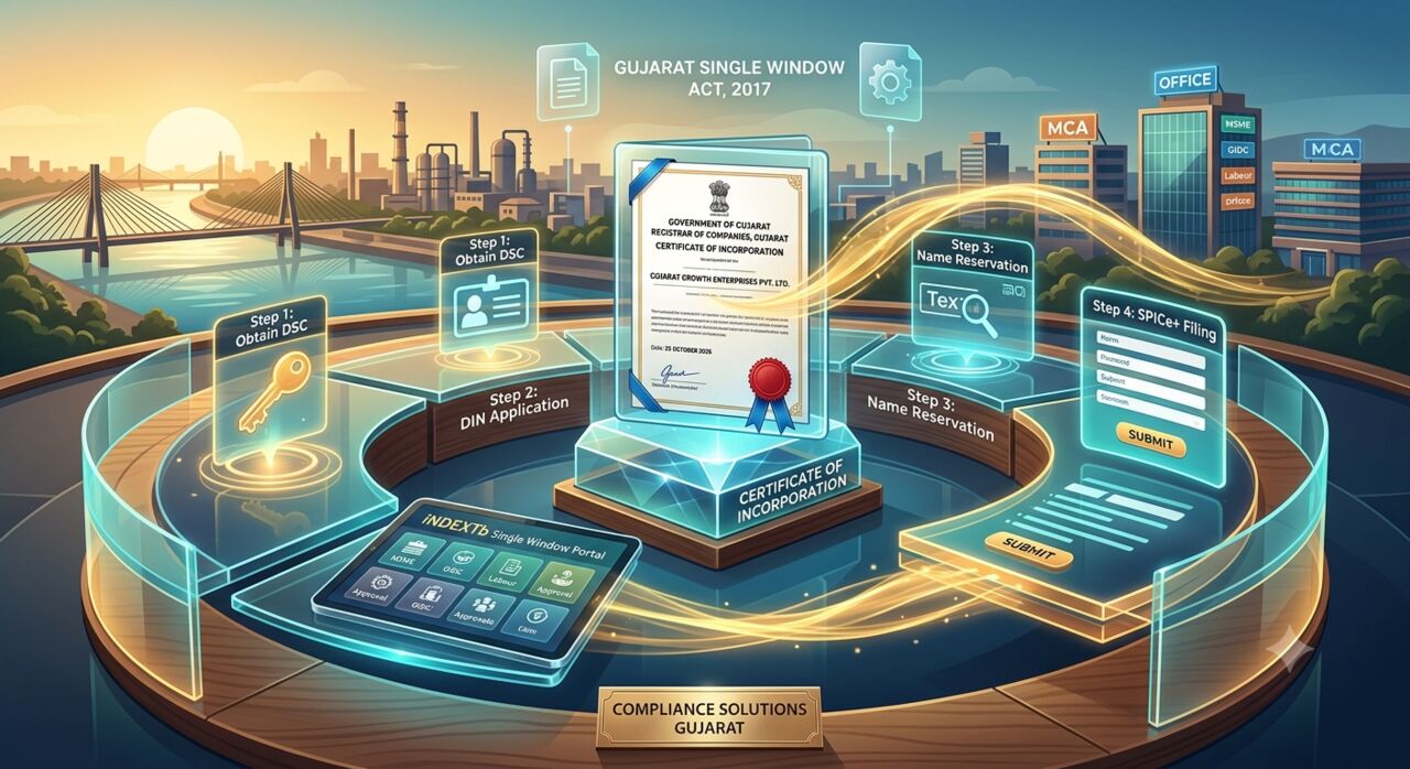 Dwarka, Business, Online Company Registration In Gujarat: What Entrepreneurs Should Know