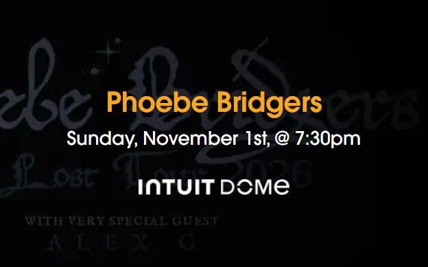 Los Angeles, Business, Phoebe Bridgers 2026