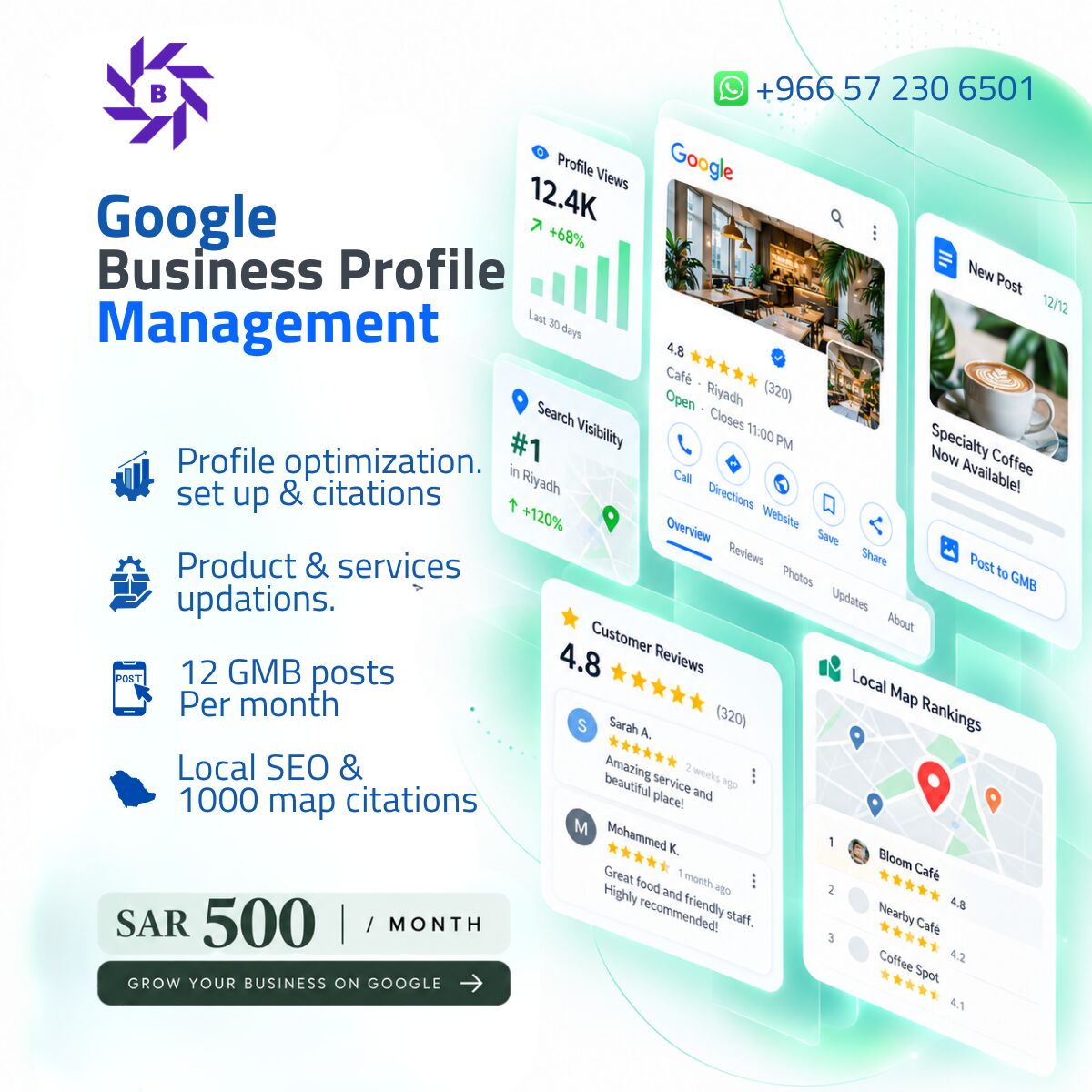 Riyadh, Job Seekers, GROW YOUR BUSINESS ONLINE . SOCIAL MEDIA MANAGEMENT & MARKETING SUPPORT