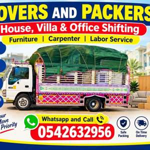Movers And Packers House,villa & Office Shifting Furniture Carpenter Labor Service