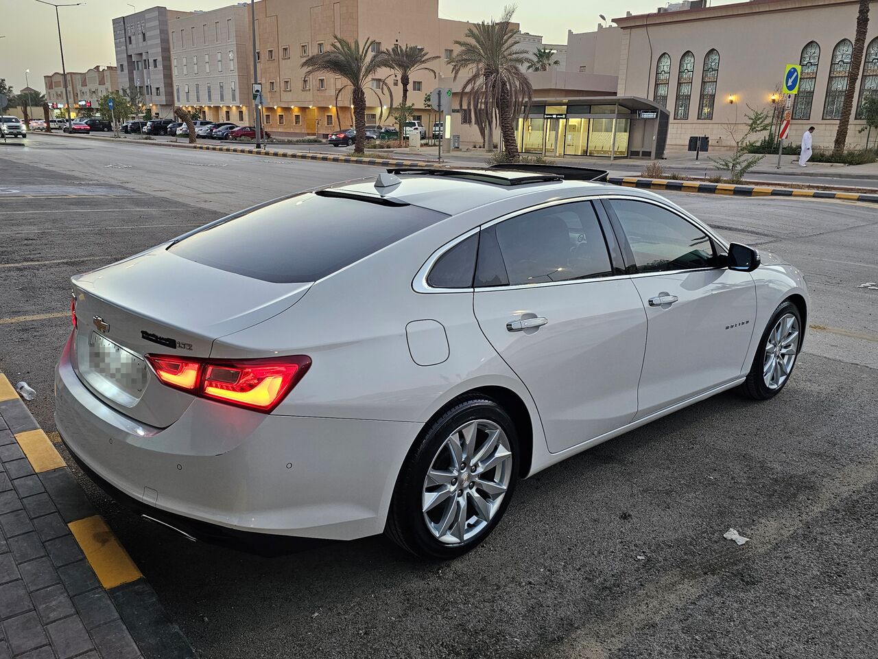 Al Nakheel, Vehicles, Cars & Trucks , SAR 55000,  Chevrolet Malibu LTZ,  2018,  Automatic,  133000 KM,  Agency Condition Malibu LTZ Full Option All Original