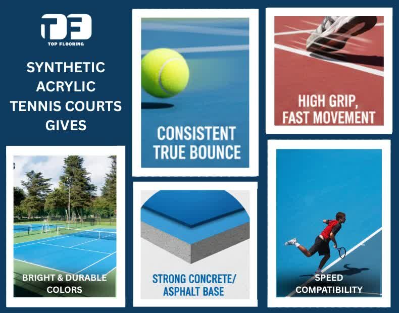 Manama, Construction, Professional Tennis Court Acrylic Floor Painting & Resurfacing Works - 39661095