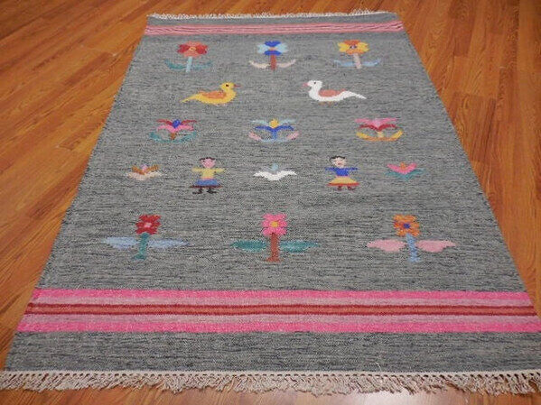 New York, Business, 4x6 Turkish Oushak Rug | Hand Knotted Wool Area Rug