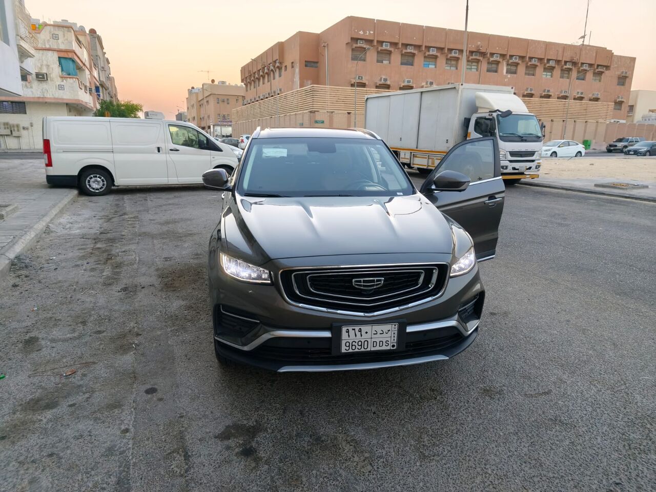 Al Thuqbah, Vehicles, Cars & Trucks , SAR 72000,  Geely Azkarra 2023 Full Option GF 4WD,  2023,  Automatic,  3955 KM,   &ndash; Only 3,955 Km &ndash; Showroom Condition