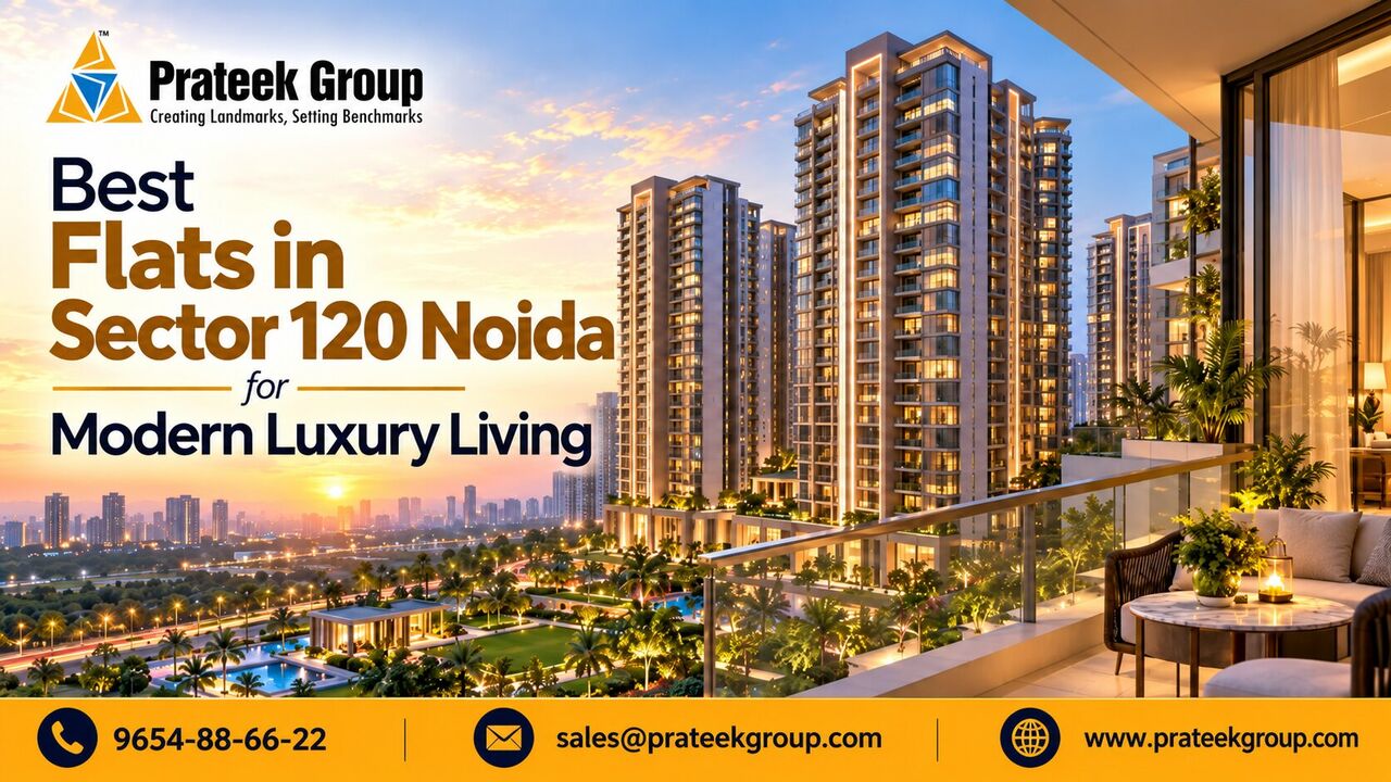 Noida, Real Estate, Best Flats In Sector 120 Noida For Modern Luxury Living