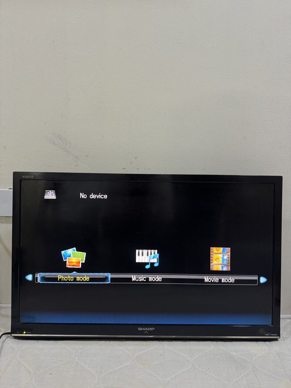 Mahooz, Electronics, BHD 15,  32-inch Sharp LED TV &mdash; Model LC-32LE155M.