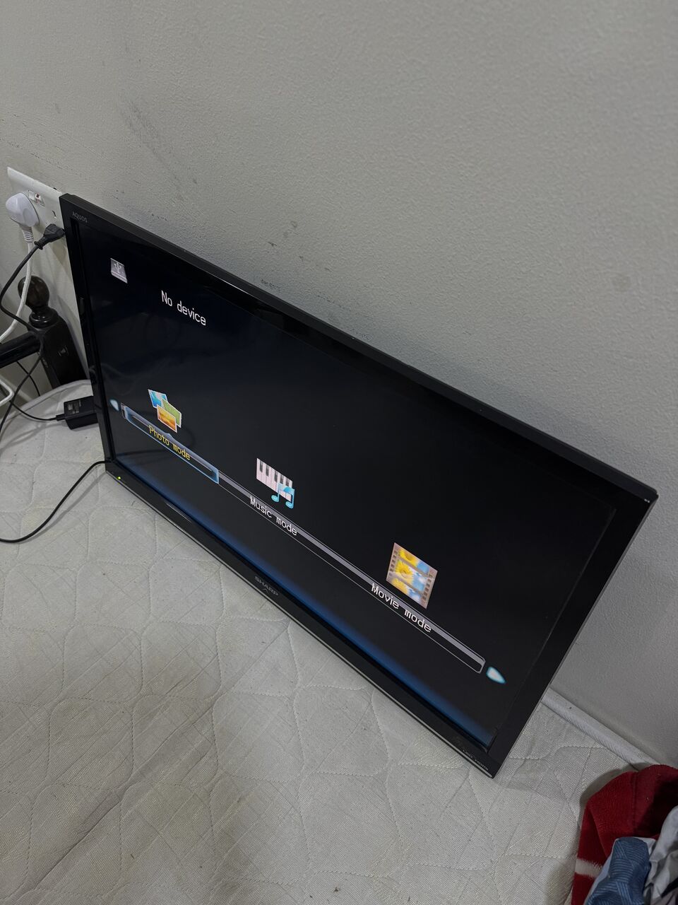 Mahooz, Electronics, BHD 15,  32-inch Sharp LED TV &mdash; Model LC-32LE155M.