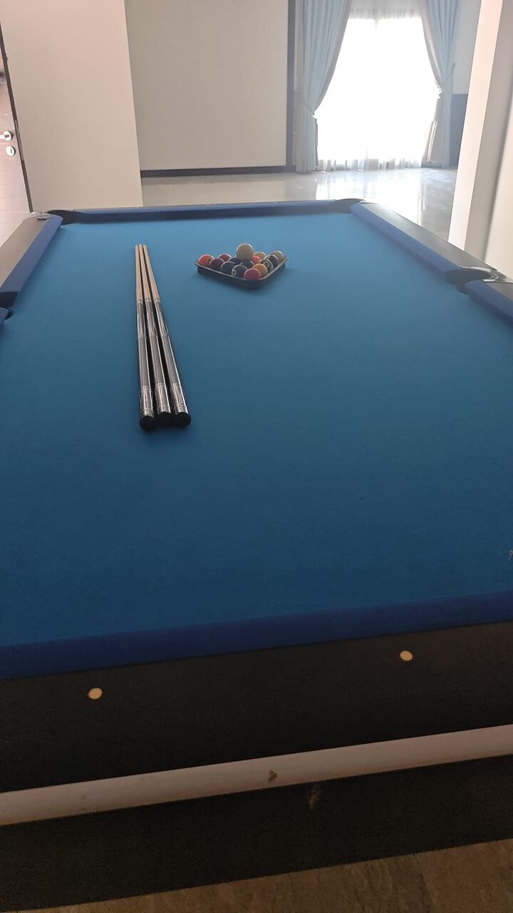 Manama, Sporting Goods, BHD 350,  Billiard Table For Sale &ndash; Excellent Condition &ndash; Complete Set